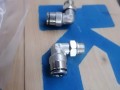 Штуцер угловой быстросъемный WEDKV 6520, 6мм - M10x1 (арт.226-14157-2)
